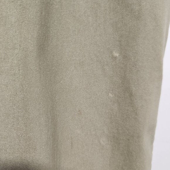 Chico's Women's SZ 3/16  Olive Green Pull On Front Pockets Cropped Pants Stretch - Picture 15 of 15